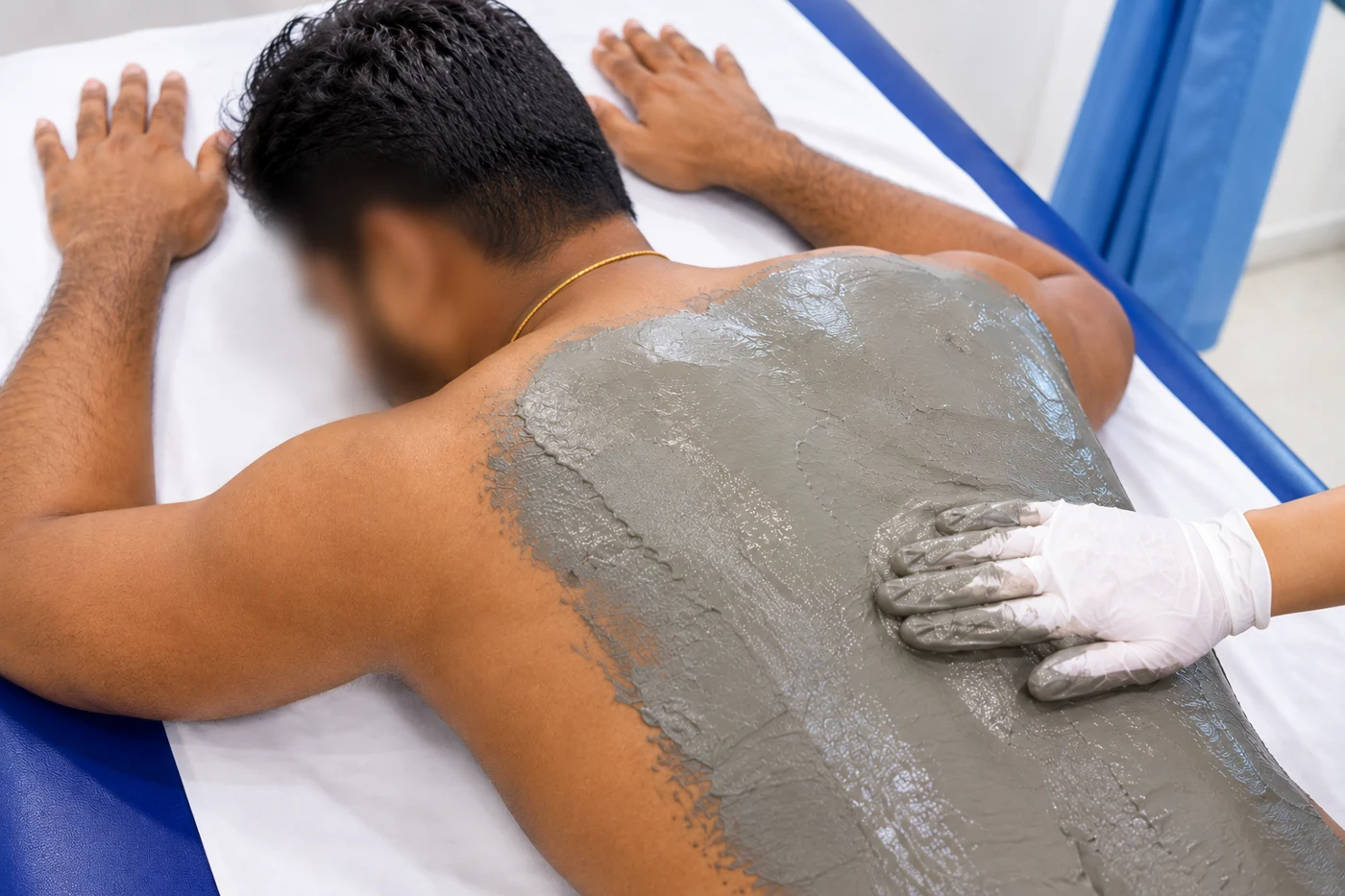Mud therapy — supplied Royal Multi Care treatment photograph